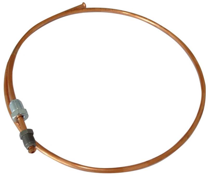 AERZETIX - C42550 - Bremsleitung - Schlauch - aus Kupfer - 90cm Ø4.76mm - mit Verbindungsstücken - M12x1/M10x1 von AERZETIX
