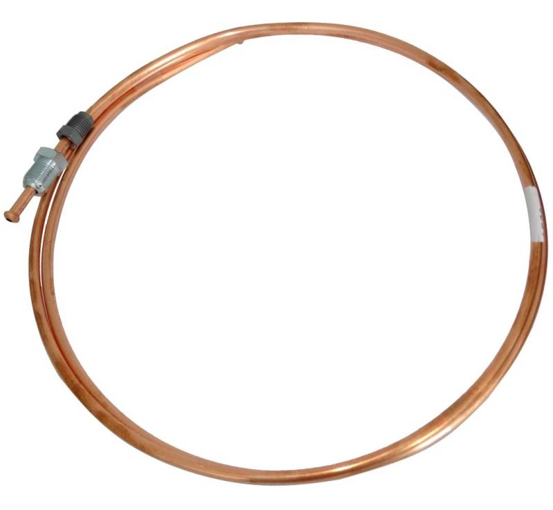 AERZETIX - C42621 - Bremsleitung - Schlauch - aus Kupfer - 150cm Ø4.76mm - mit Anschlüssen - M12x1/M10x1 von AERZETIX