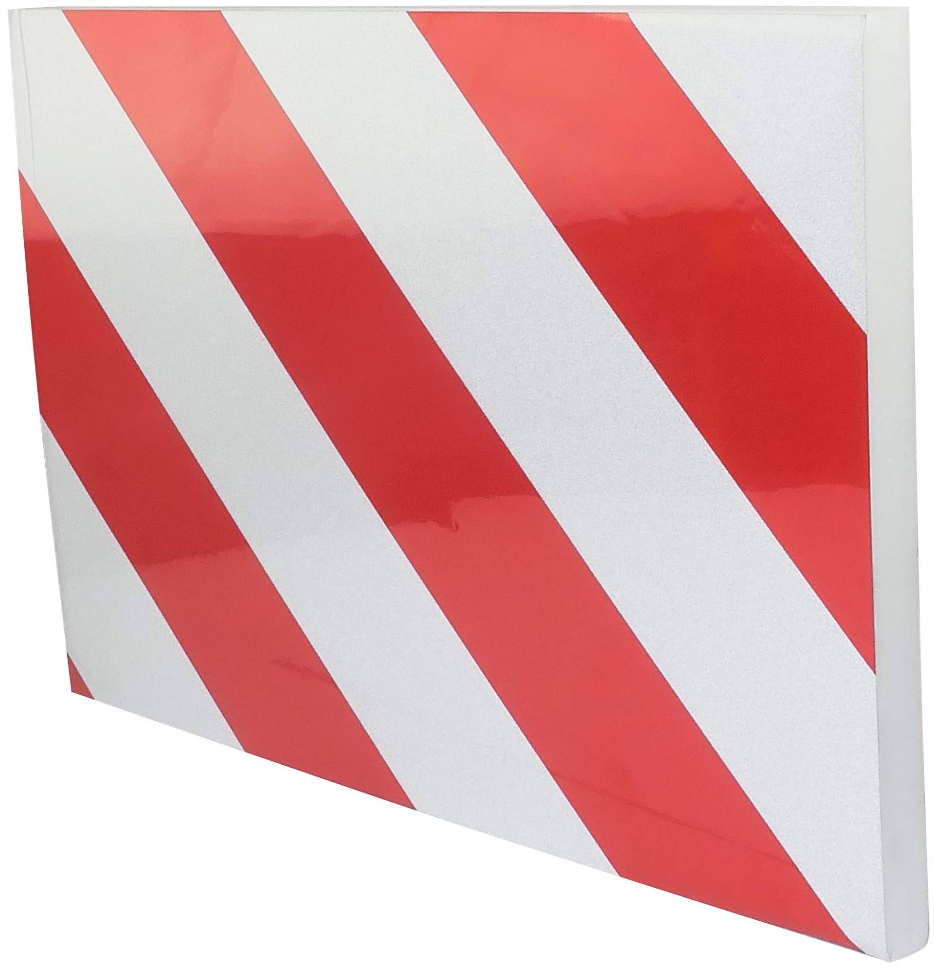 AERZETIX - C47182 - Wandschutz Winkel Garage Aufkleber für autotüren - 200х300х15mm - Gummi - reflektierend rot und weiß von AERZETIX