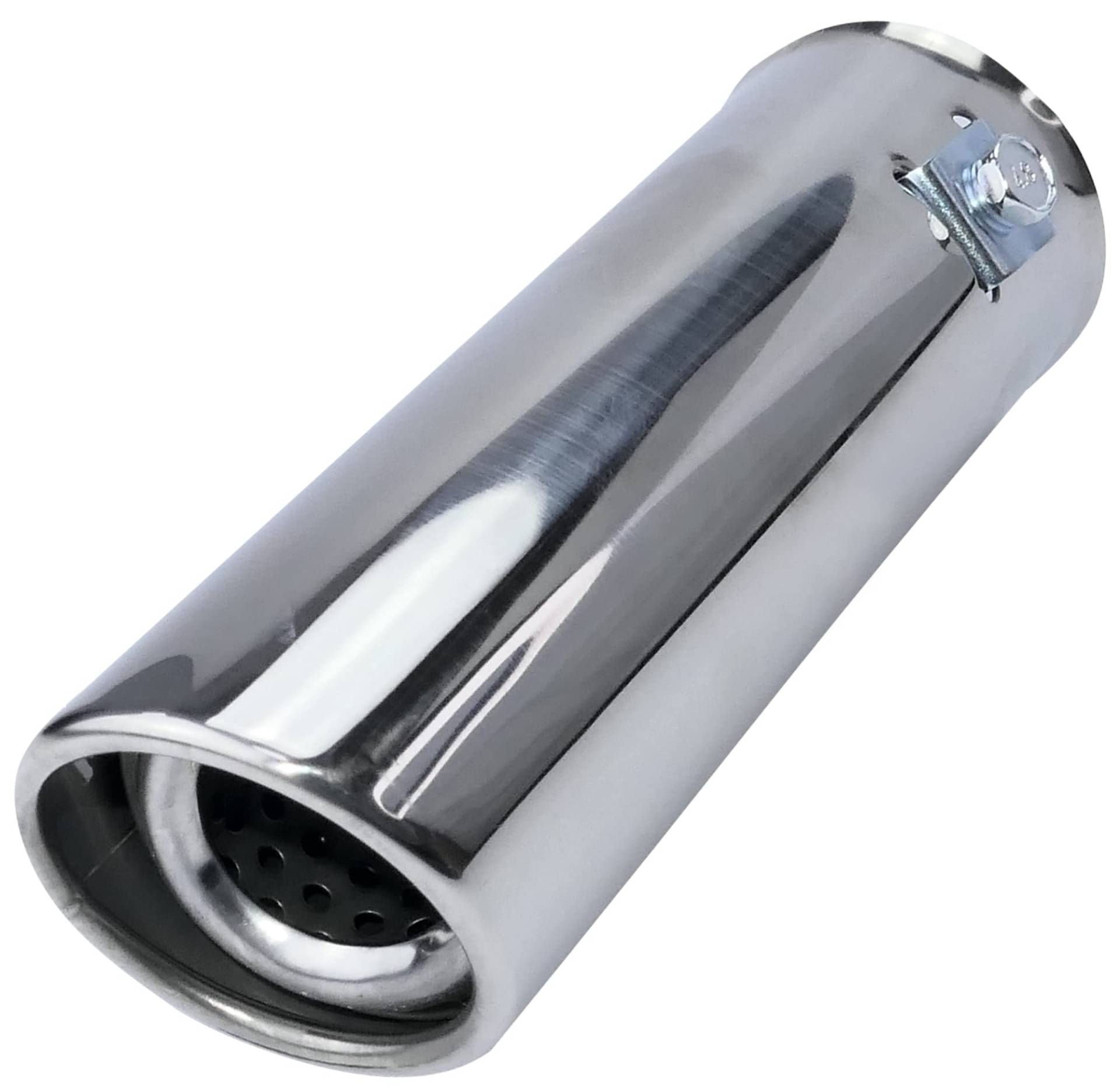 AERZETIX - C53729 - Endstück schalldämpfer/auspuffblende/endrohre/auspuff - durchmesser 30-45 mm - länge 160 mm - chromblende - beschichtung verchromt AERZETIX - C53729 - Endstück schalldämpfer/auspuffblende/endrohre/auspuff - durchmesser 30-45 mm - länge 160 mm - chromblende - beschichtung verchromt von AERZETIX