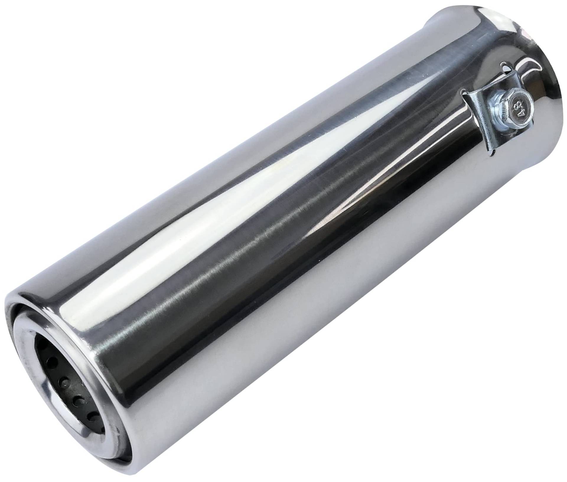 AERZETIX - C53730 - Endstück schalldämpfer/auspuffblende/endrohre/auspuff - durchmesser 30-45 mm - länge 150 mm - chromblende - beschichtung verchromt AERZETIX - C53730 - Endstück schalldämpfer/auspuffblende/endrohre/auspuff - durchmesser 30-45 mm - länge 150 mm - chromblende - beschichtung verchromt von AERZETIX