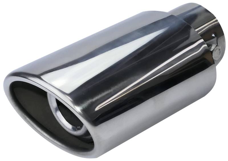 AERZETIX - C53737 - Endstück schalldämpfer/auspuffblende/endrohre/auspuff - durchmesser 30-42 mm - länge 146 mm - chromblende - beschichtung verchromt von AERZETIX