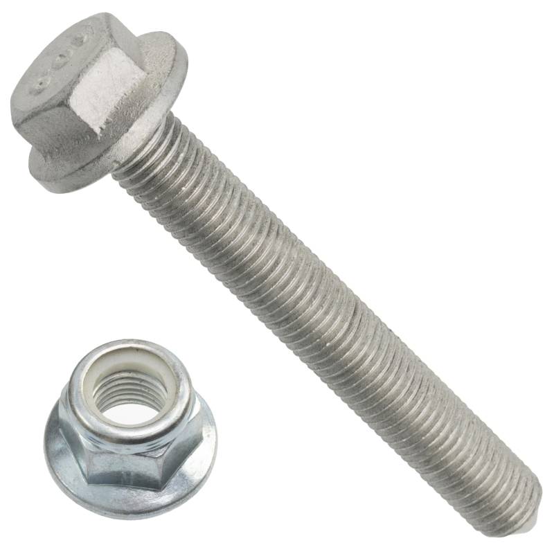 AERZETIX - C77714 - Satz, Sturz-Korrekturschraube M12x1.5 + Mutter M12x1.5 - kompatibel mit OE-Nummern N10628301, N10211201 von AERZETIX