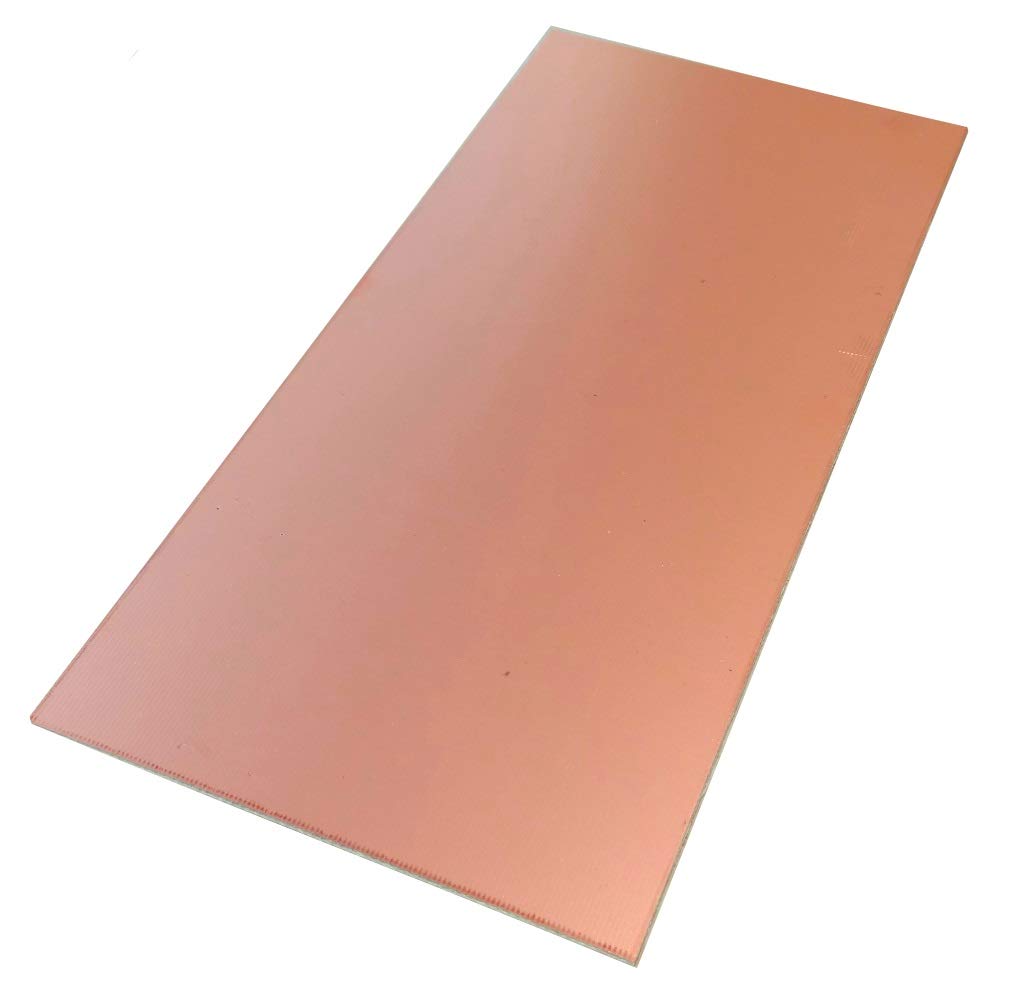AERZETIX Platte aus Kupfer für Leiterplatte 210/1,5 mm 18 μm Epoxidharz Glasfaser C40707 von AERZETIX
