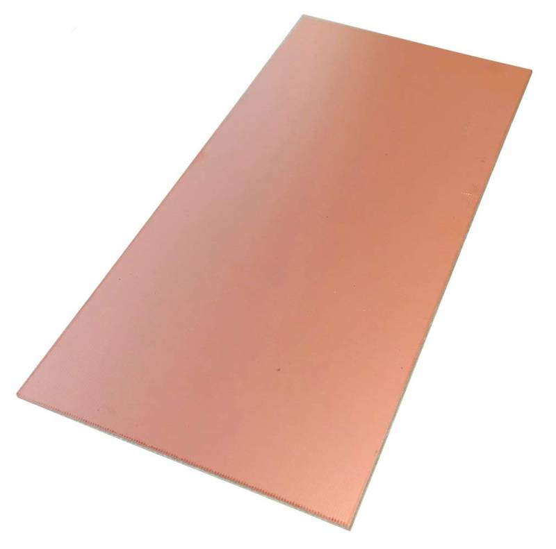 AERZETIX Platte aus Kupfer für Leiterplatte 210/1,5 mm 18 μm Epoxidharz Glasfaser C40707 von AERZETIX
