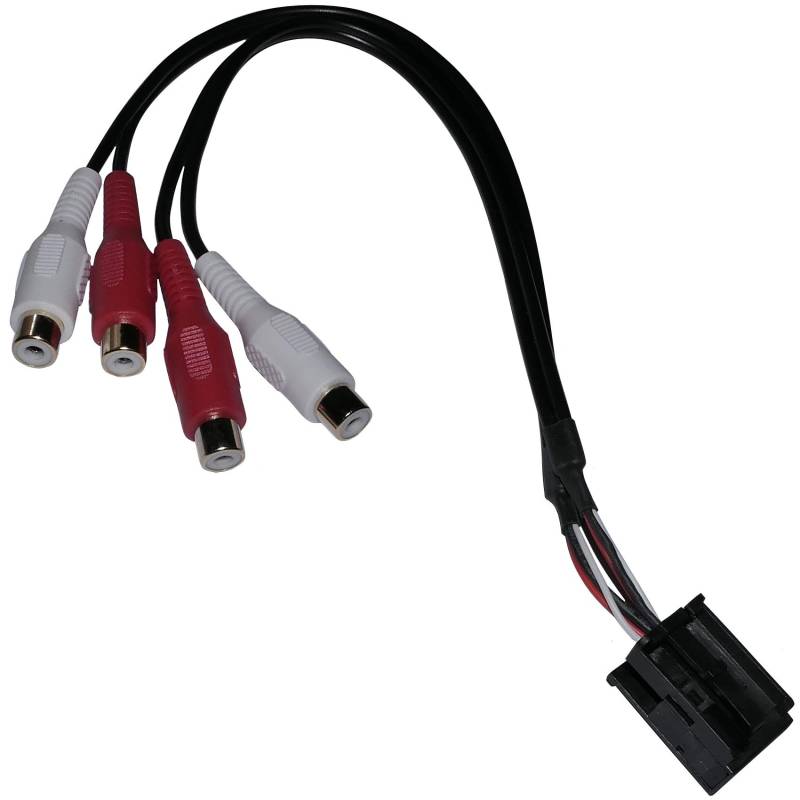 AERZETIX: Adapter Kabel Cinch AUX OUT für Auto von AERZETIX