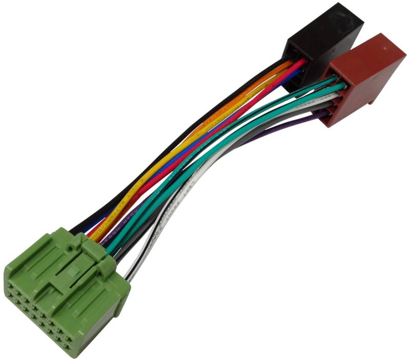 AERZETIX: Adapter Kabelbaum ISO-Stecker für Autoradio Original C41223 von AERZETIX