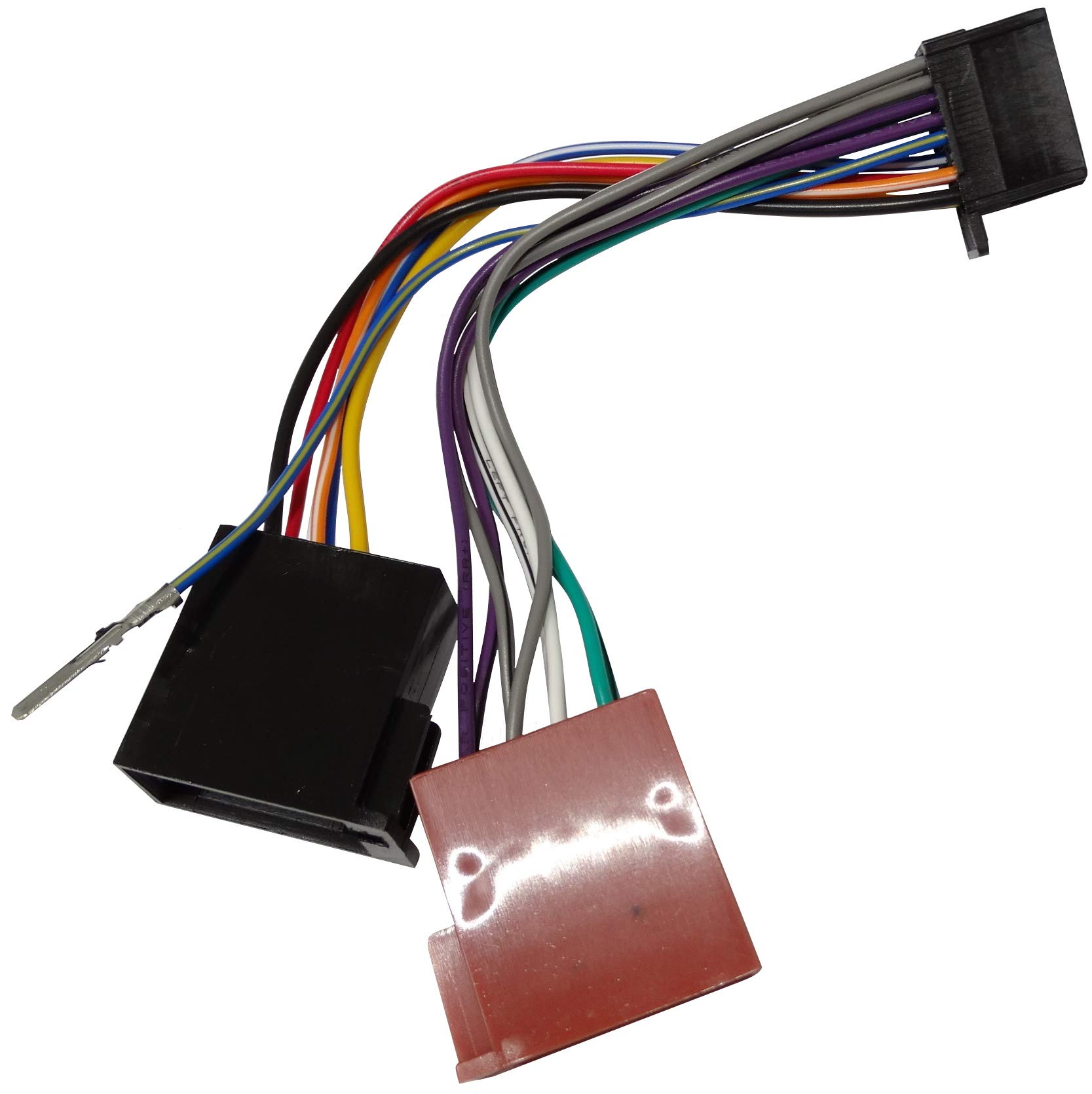 AERZETIX: Adapter Kabelbaum ISO-Stecker für Autoradio kompatibel mit KD-X141 X341BT X342BT KMM-103AY 103GY 103RY 123Y BT203 C41216 von AERZETIX