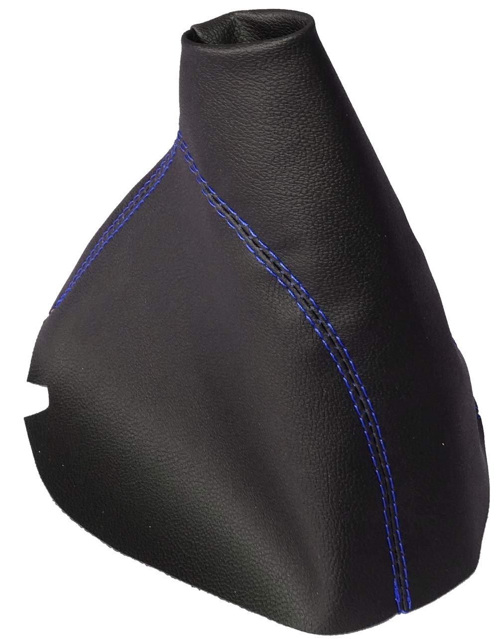 AERZETIX: Schaltsack schaltmanschette kunstleder schwarz mit blauen nähten von AERZETIX