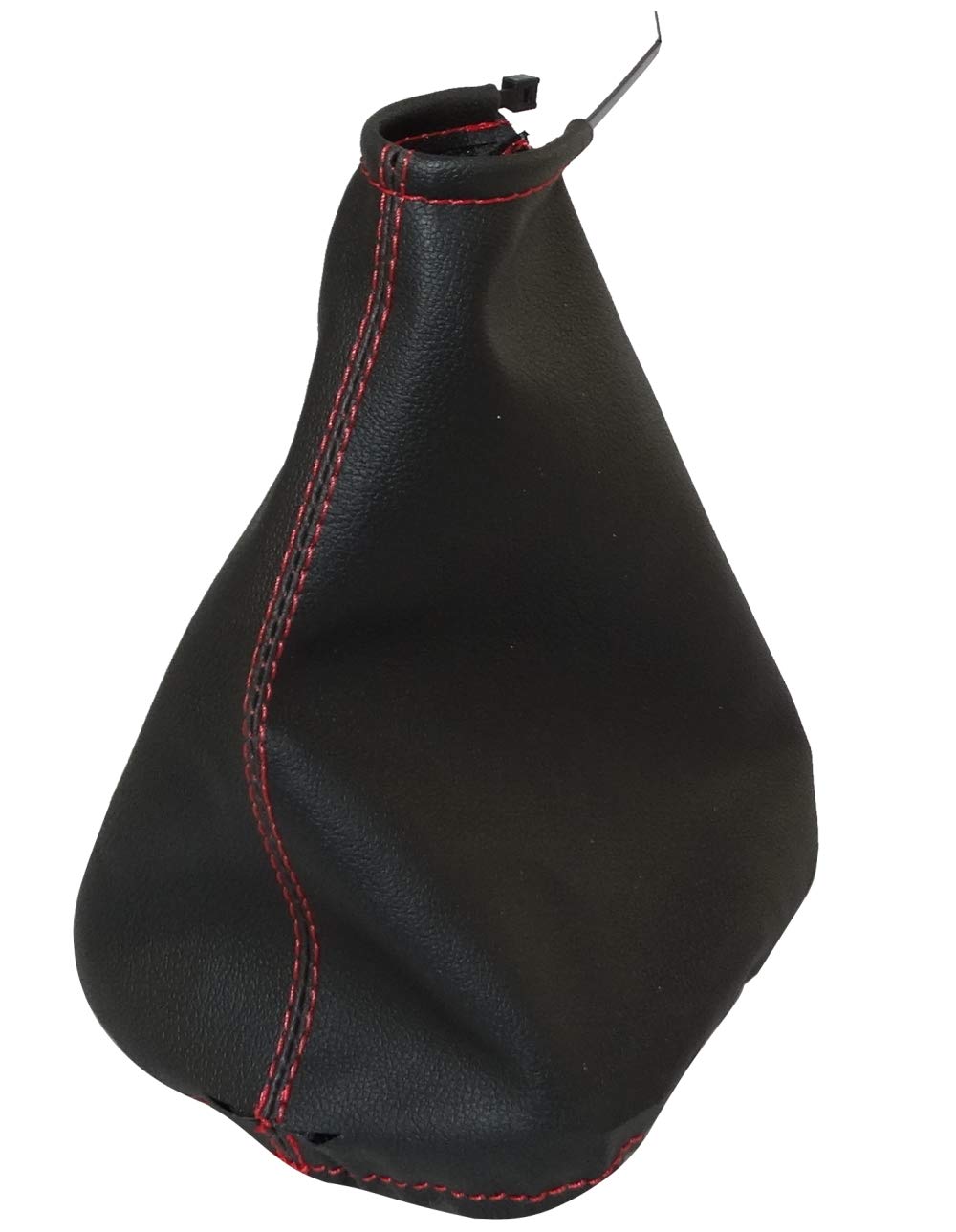 AERZETIX: Schaltsack schaltmanschette kunstleder schwarz mit roten nähten AERZETIX: Schaltsack schaltmanschette kunstleder schwarz mit roten nähten von AERZETIX