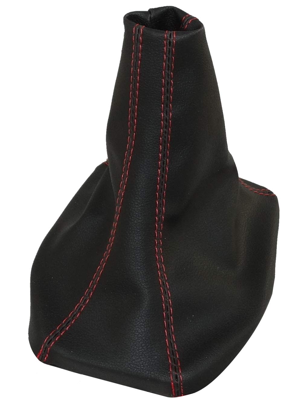 AERZETIX: Schaltsack schaltmanschette kunstleder schwarz mit roten nähten AERZETIX: Schaltsack schaltmanschette kunstleder schwarz mit roten nähten von AERZETIX