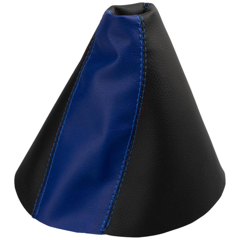 AERZETIX: Schaltsack schaltmanschette kunstleder schwarz und blau von AERZETIX