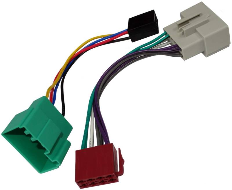 AERZETIX - ISO-Konverter - Adapter - Kabel Radioadapter Radio Kabel Stecker ISO-Kabel Verbindungskabel von AERZETIX
