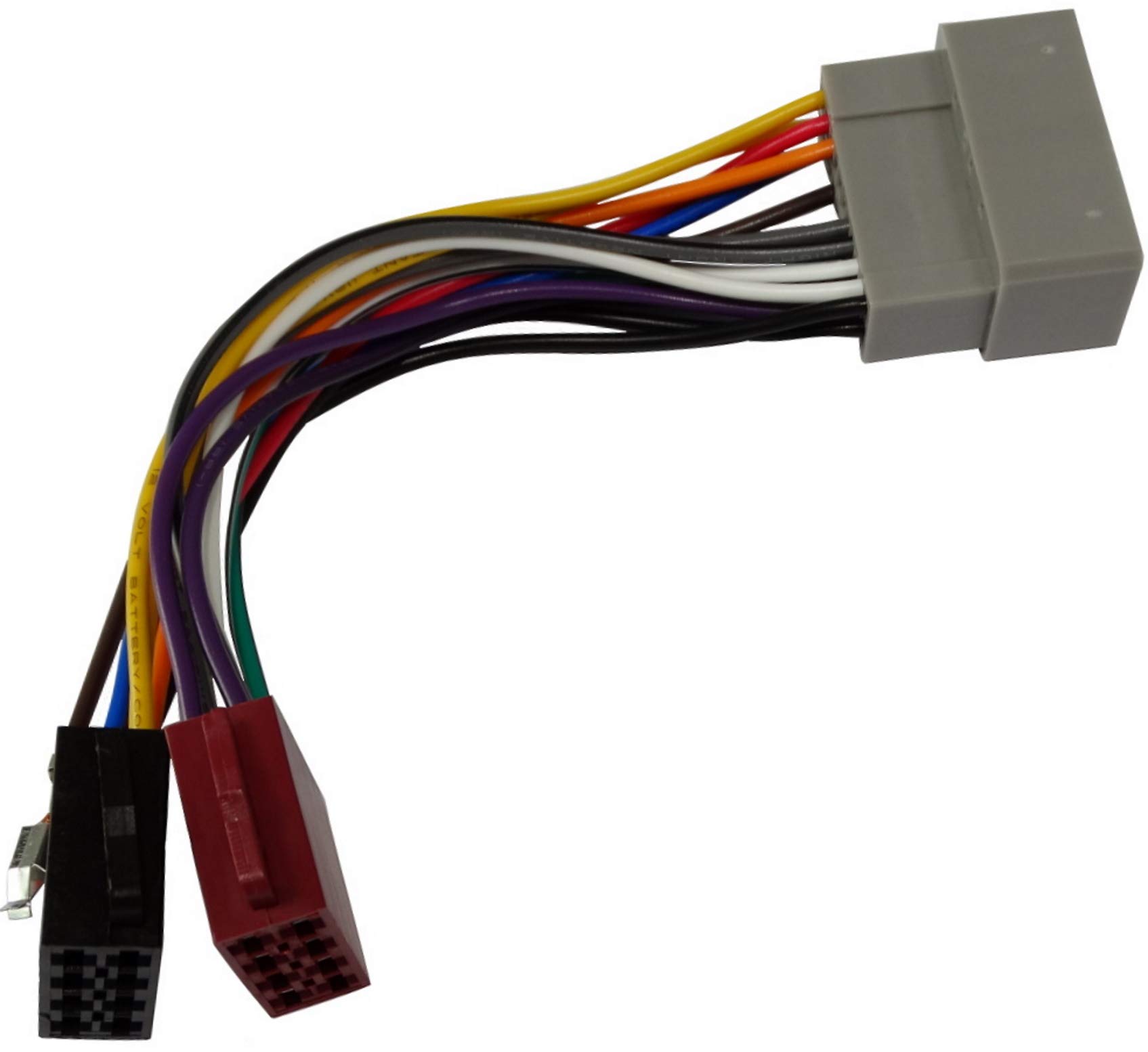 AERZETIX - E1 ISO-Konverter - Adapter - Kabel Radioadapter Radio Kabel Stecker ISO - Kabel Verbindungs - C2032 von AERZETIX