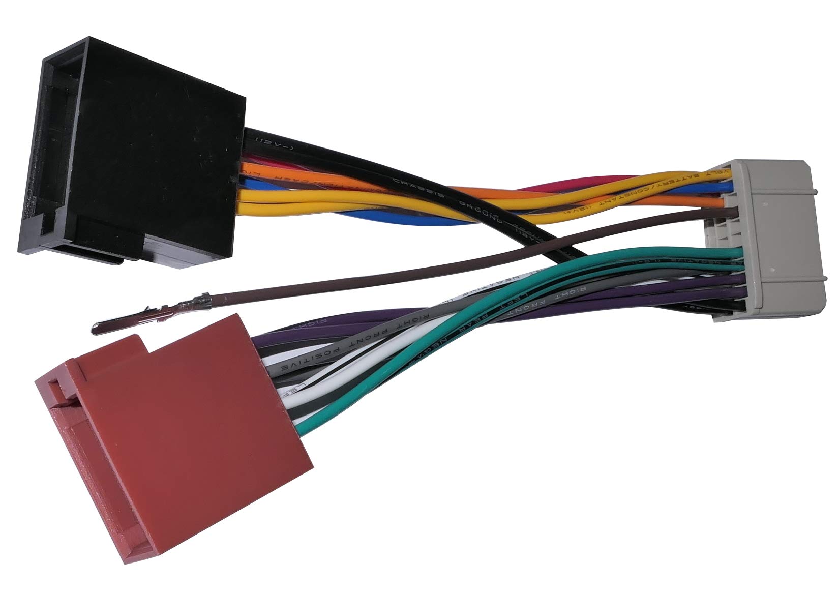AERZETIX - C12065 - Adapter Kabelbaum Kabel ISO Stecker Original Autoradio von AERZETIX