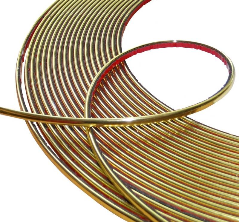 Aerzetix: 6mm 4.5m Stick Klebeband goldene Farbe Gold von AERZETIX