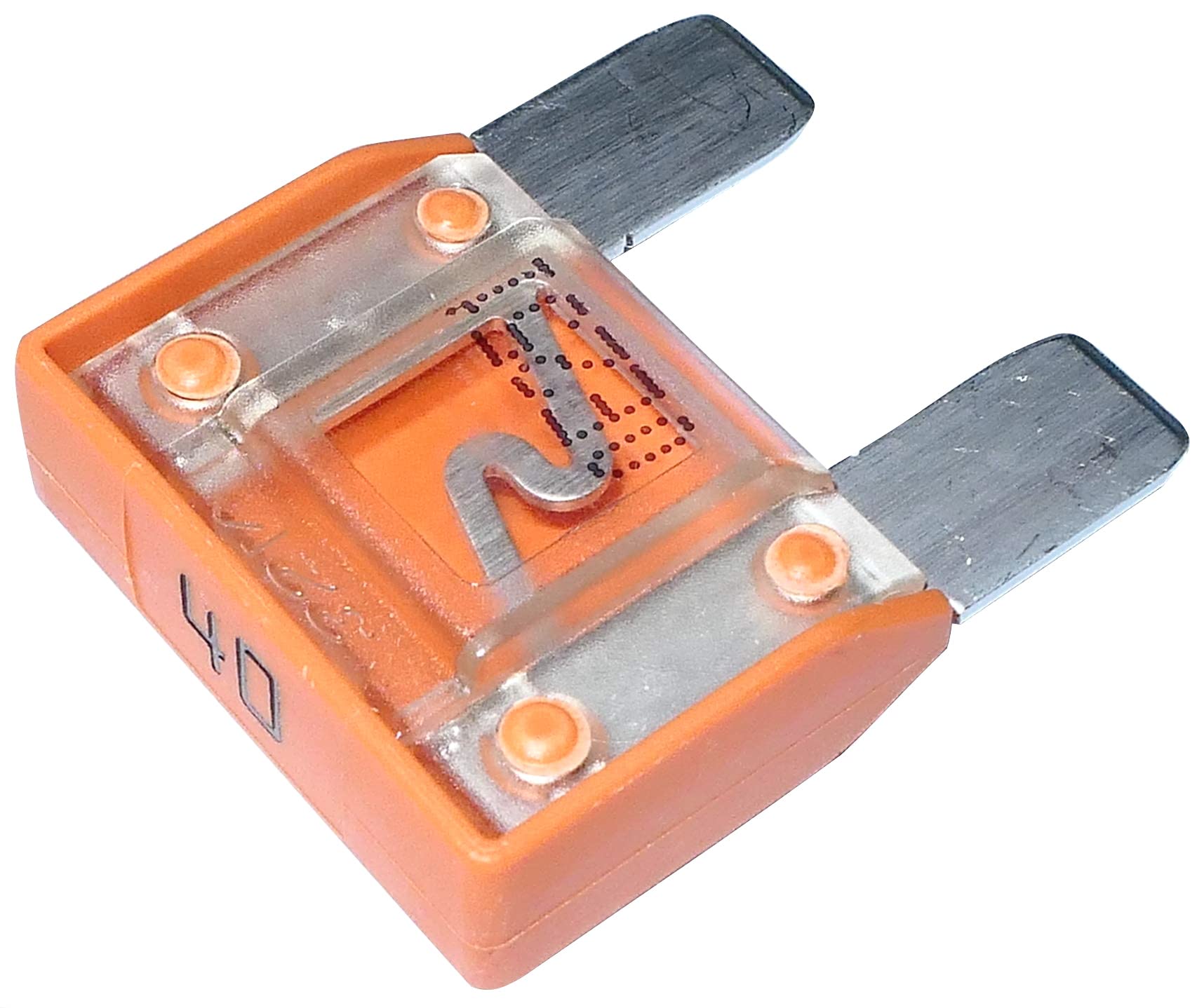 AERZETIX - C10065 - Sicherung - Groß - Orange - Maxi - 40A - 6V - 12V - 24V - 32V - 29mm - für Auto - LKW - Dienstprogramm AERZETIX - C10065 - Sicherung - Groß - Orange - Maxi - 40A - 6V - 12V - 24V - 32V - 29mm - für Auto - LKW - Dienstprogramm von AERZETIX