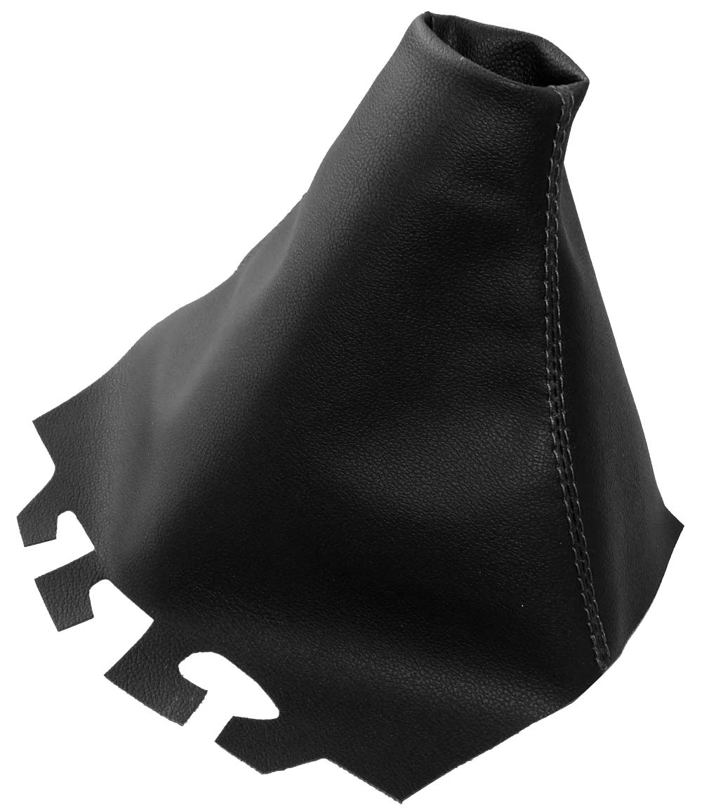 AERZETIX - Schwarz Schaltmanschette aus Kunstleder mit schwarz Nahten von AERZETIX