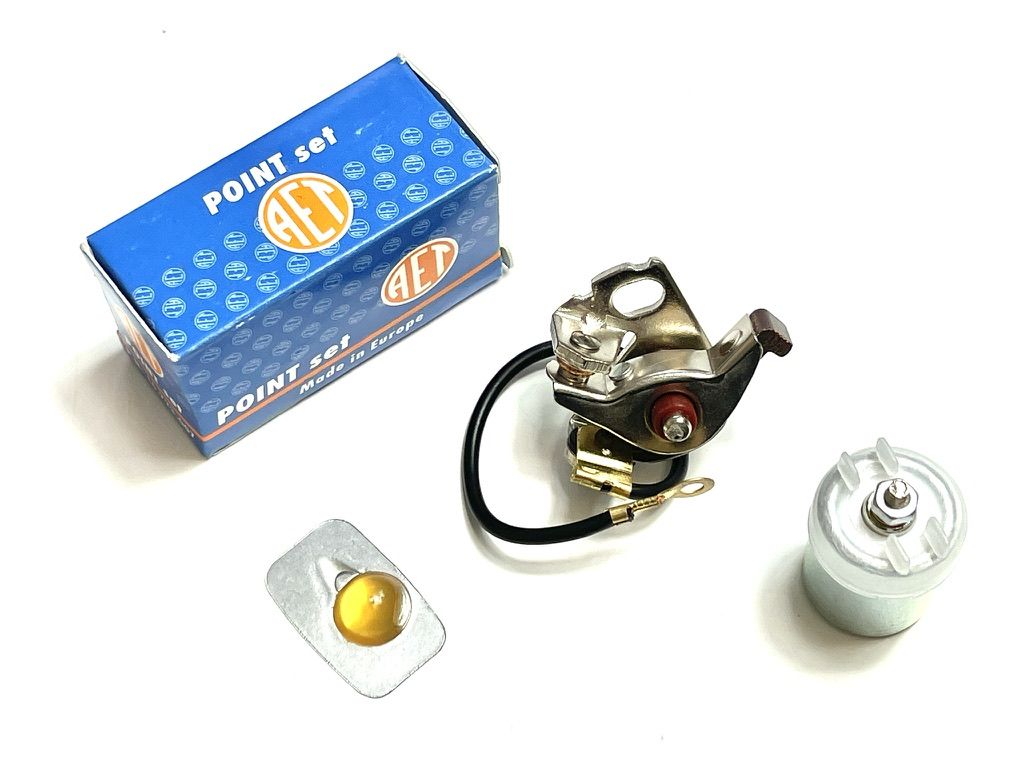 1A HQ Qualitäts SET Unterbrecher + Kondensator für die große Bosch Zündung von AET