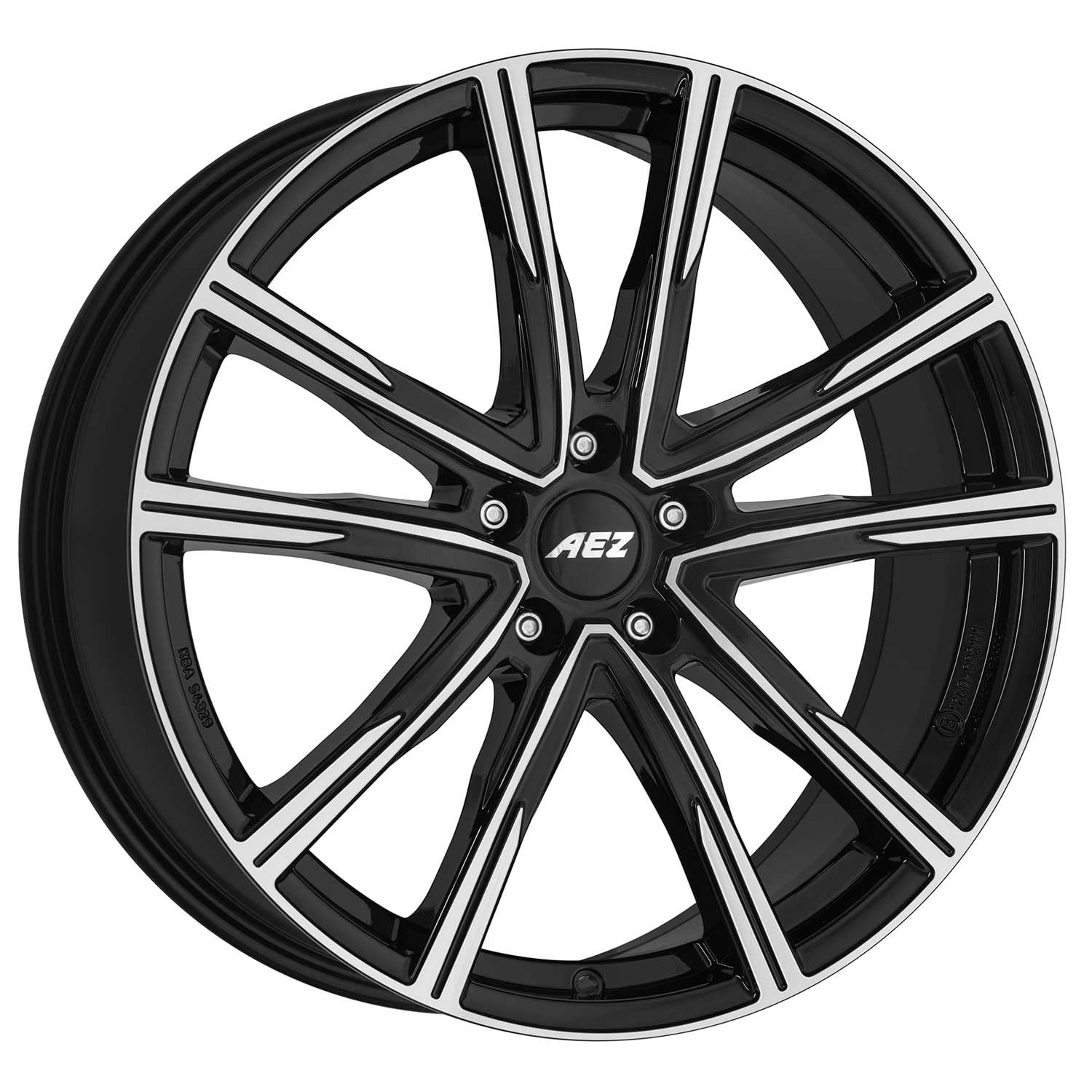 AEZ Montreal Dark 7.5Jx18 ET48 5x112 SWFP AMOF8BP48 Felgen von AEZ