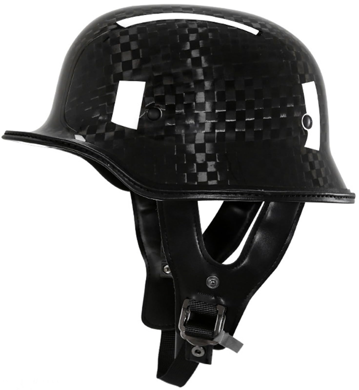 Halbhelme Motorradhelm, Halbschalenhelm Mit DOT/ECE Genehmigt Brain-Cap Halbschale Roller-Helm Scooter-Helm Chopper Helm Für Bike Mopeds Herren Und Damen Erwachsene 3,XXL von AEZXSHOP