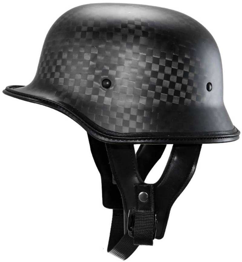 Halbhelme Motorradhelm, Halbschalenhelm Mit DOT/ECE Genehmigt Brain-Cap Halbschale Roller-Helm Scooter-Helm Chopper Helm Für Bike Mopeds Herren Und Damen Erwachsene 4,XXL von AEZXSHOP