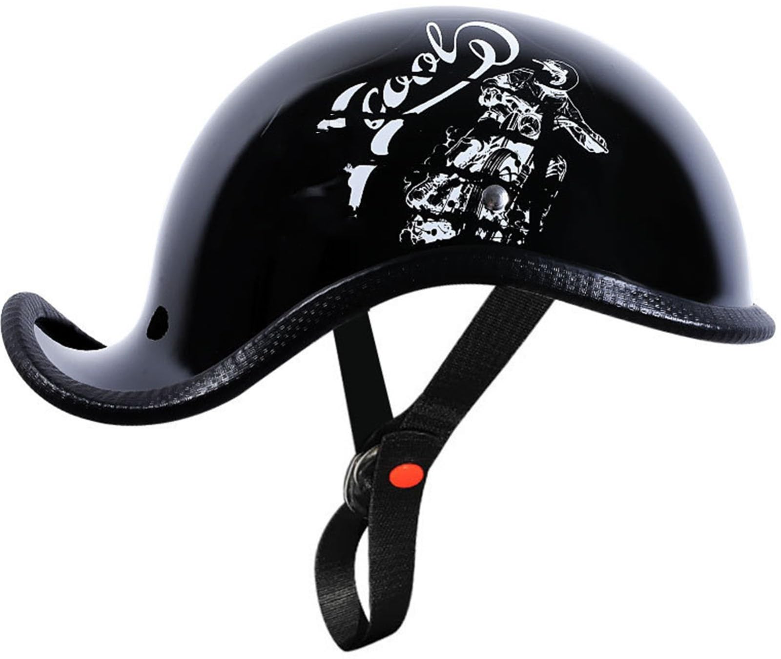 Halbschalenhelm Jethelm Retro Motorrad Halbhelme Motorrad Helm Brain-Cap Halbschale Chopper Helm Vintage Roller Helm Scooter-Helm Für Cruiser Unisex Mit DOT/ECE Zugelassen 17,L Halbschalenhelm Jethelm Retro Motorrad Halbhelme Motorrad Helm Brain-Cap Halbschale Chopper Helm Vintage Roller Helm Scooter-Helm Für Cruiser Unisex Mit DOT/ECE Zugelassen 17,L von AEZXSHOP