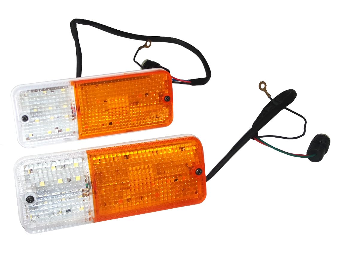 AEspares LED Standlicht Kotflügel vorne Blinker Set Kompatibel mit Suzuki Jimny Samurai SJ410 SJ413 AEspares LED Standlicht Kotflügel vorne Blinker Set Kompatibel mit Suzuki Jimny Samurai SJ410 SJ413 von AEspares