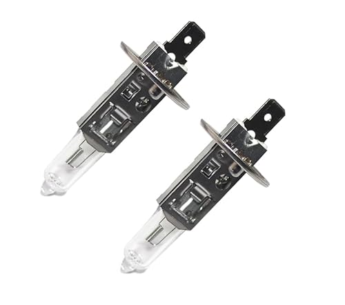 AEspares 2 Einheiten H1 62200RL Halogenlampe 12V 100W kompatibel mit Auto Universal von AEspares