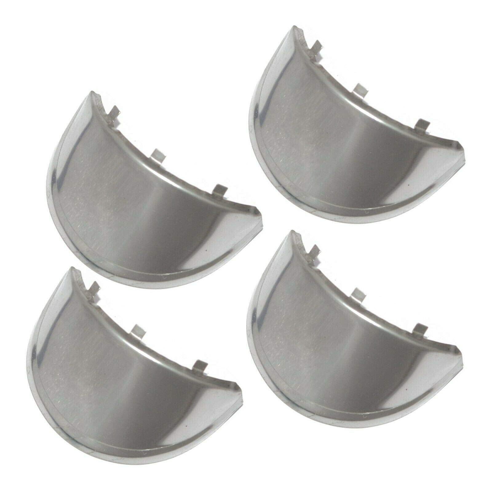 AEspares Passend für Royal Enfield Blinker Schirm Peak Chrom 4 Stück von AEspares