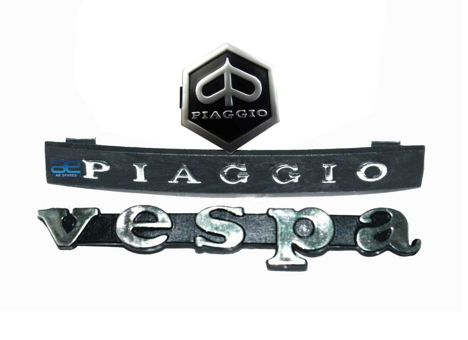 AEspares Vespa Piaggio Px Lml Beinschild Hexagon Horncast Aufkleber Badge Monogramm Logo von AEspares