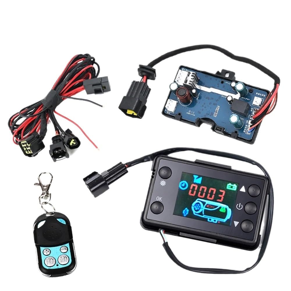 Wechselstromwiderstand 12V 5KW Auto Luft Diesel Standheizung LCD Monitor Schalter Motherboard Harness Fit for Lkw Fahrzeuge Heizung Ersatz Zubehör Wechselstromwiderstand 12V 5KW Auto Luft Diesel Standheizung LCD Monitor Schalter Motherboard Harness Fit for Lkw Fahrzeuge Heizung Ersatz Zubehör von AFAKEREPPV