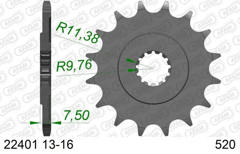 AFAM Kettenritzel 22401-15 von AFAM