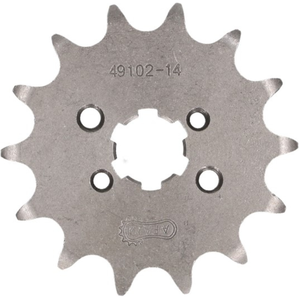 Frontritzel kettenritzel afam 14 zähne 420 für piaggio / derbi d50b0, ebe, ebs af49102-14 Frontritzel kettenritzel afam 14 zähne 420 für piaggio / derbi d50b0, ebe, ebs af49102-14 von AFAM