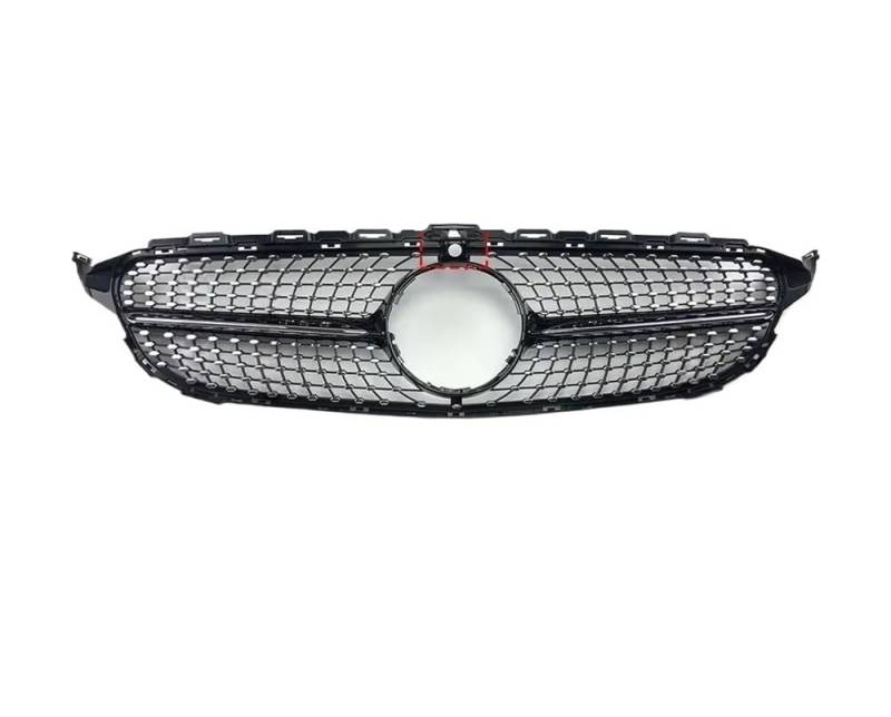 Auto frontstoßstange Grill Auto Frontstoßstange Kühlergrill Einlass Haube Grill Mitte Mesh Für Benz C W205 C205 S205 AMG 2014 2015 2016 2017 2018 2019 2020 2021 von AFHEG