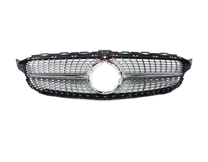 Auto frontstoßstange Grill Auto Frontstoßstange Kühlergrill Einlass Haube Grill Mitte Mesh Für Benz C W205 C205 S205 AMG 2014 2015 2016 2017 2018 2019 2020 2021 von AFHEG