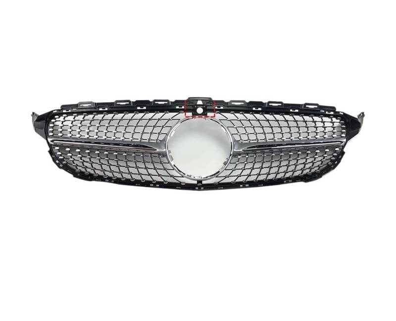 Auto frontstoßstange Grill Auto Frontstoßstange Kühlergrill Einlass Haube Grill Mitte Mesh Für Benz C W205 C205 S205 AMG 2014 2015 2016 2017 2018 2019 2020 2021 von AFHEG