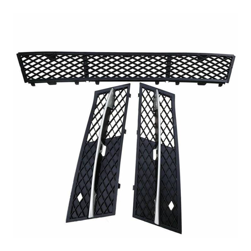 Auto frontstoßstange Grill Auto-Frontstoßstangen-Untergrill-Set Mitte Links Rechts Für 5er F10 F11 2010 2011 2012 2013 51117200699 51117200700 51117285950 von AFHEG