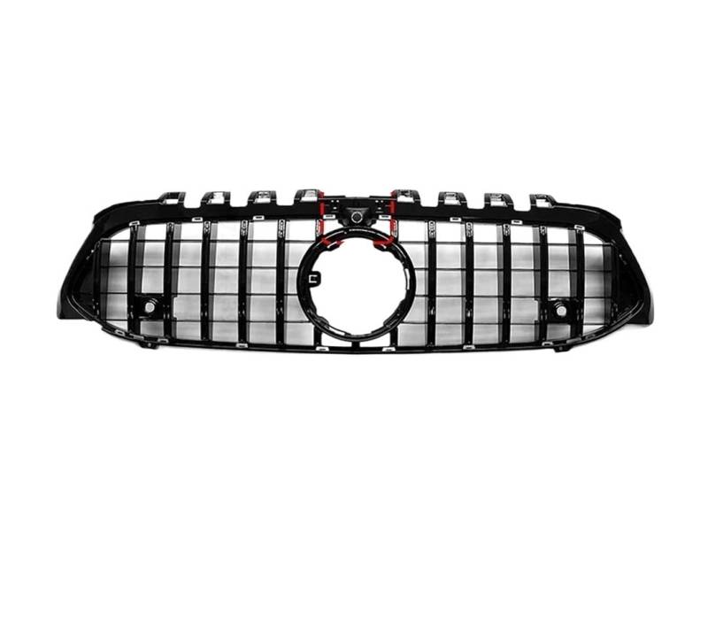 Auto frontstoßstange Grill Für Benz A A35 W177 2019 2020 2021 2022 Auto Front Kühler Gitter Stoßstange Grille Haube Mesh Grill Körper Kit Tuning von AFHEG
