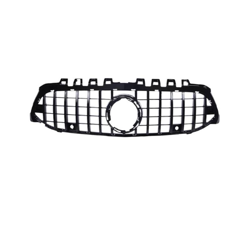 Auto frontstoßstange Grill Für Benz A-Klasse V177 2018 2019 2020 2021 2022 2023 Auto Kühlergrill Nahen Net Grills Montage Rahmen Abdeckung Dekor Teile von AFHEG