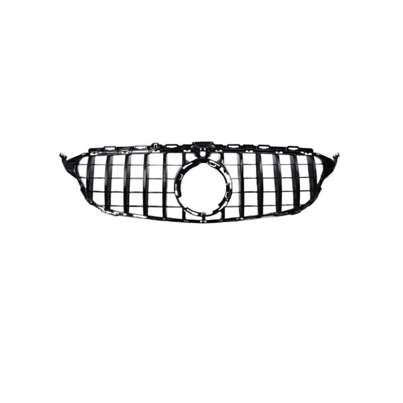 Auto frontstoßstange Grill Für Benz C-Klasse W205 2019 2020 2021 2022 2023 Auto Kühlergrill Mitte Net Grills Montage Rahmen Abdeckung Dekoration von AFHEG