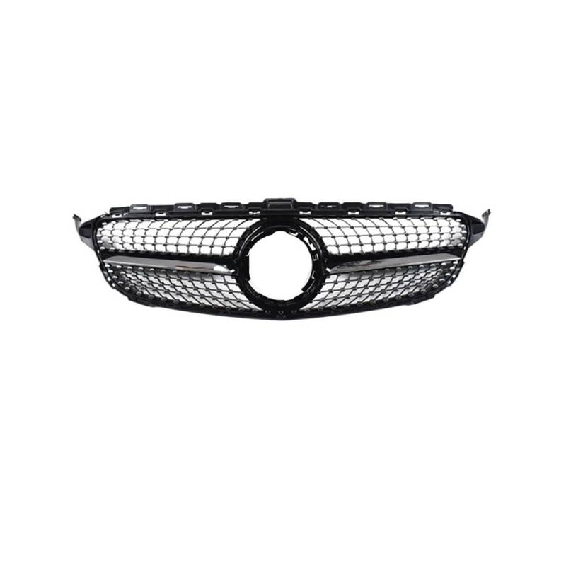 Auto frontstoßstange Grill Für Benz C-Klasse W205 2019 2020 2021 2022 2023 Auto Kühlergrill Mitte Net Grills Montage Rahmen Abdeckung Dekoration von AFHEG