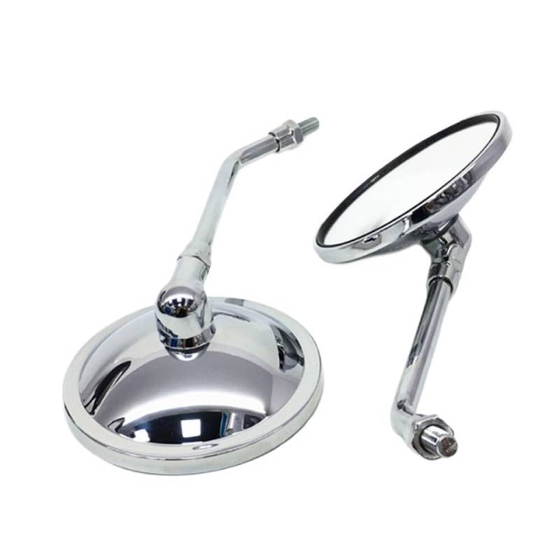 Lenkerendenspiegel Motorrad Paar Universal Motorrad 10mm Rearview Außenspiegel Dual Sport Bike Für Für Für Für Für Tr&iumph von AFHEG