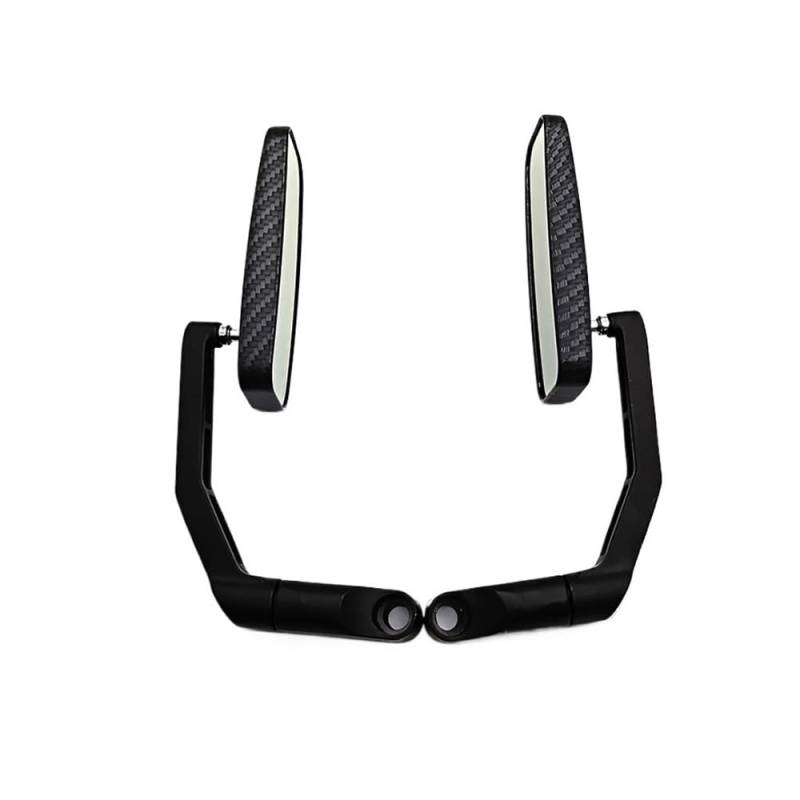 Lenkerendenspiegel Motorrad Universal 8mm 10mm Motorrad Rearview Außenspiegel Rückseite Konvexen Spiegel ATV Für Für Für Für von AFHEG
