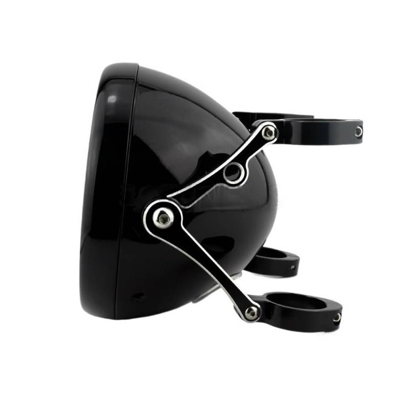 Motorrad-Lichthalterung 7 Zoll Motorrad Scheinwerfer Abdeckung Für Scheinwerfer Gehäuse Einstellbare Halterung Universal Eimer Shell Leuchtturm von AFHEG