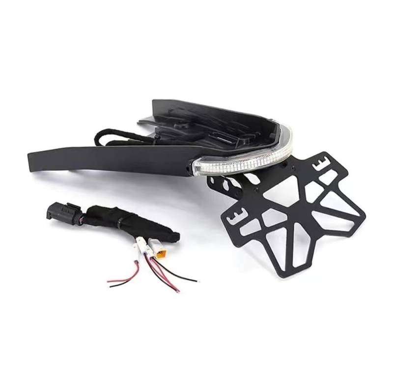 Motorrad-Lichthalterung Motorrad Für R Für NEUN T Kennzeichen Halter Hinten -Blinker Stop Brems Rücklicht Halterung Platte Halter Lampe von AFHEG