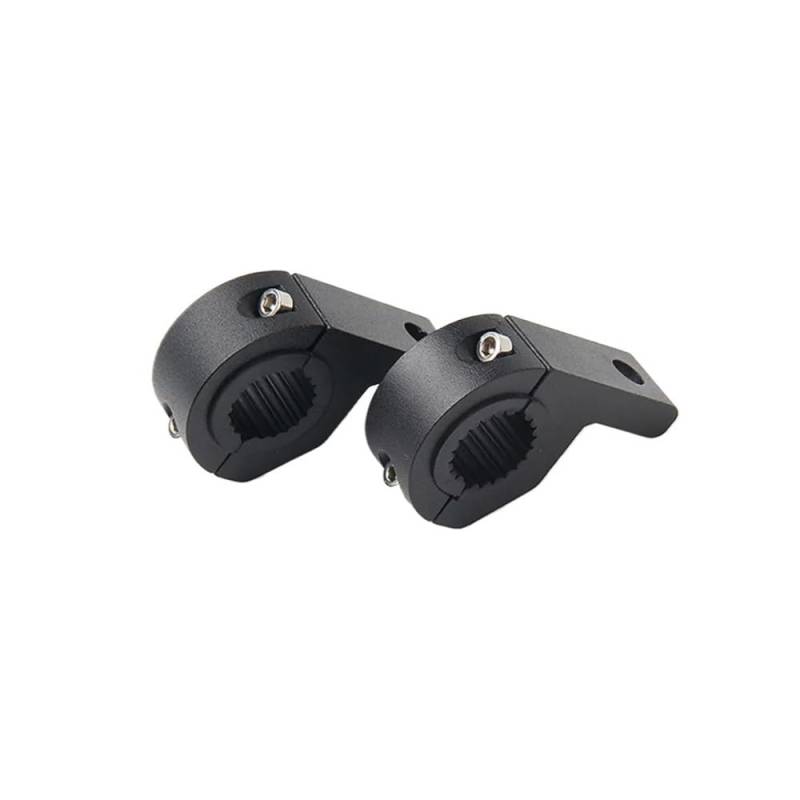 Motorrad-Lichthalterung Motorrad Kopf Licht Lampe Halter Unterstützung Einstellbare 19mm-26mm Motorrad Scheinwerfer Scheinwerfer Halterung Zubehör von AFHEG