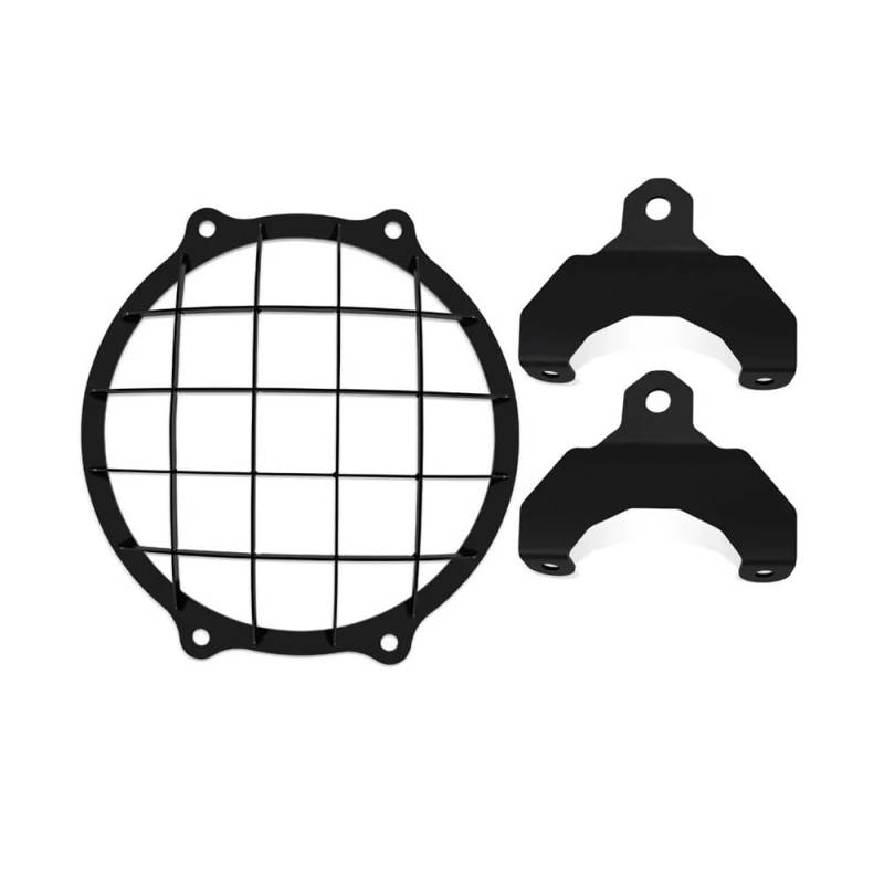 Motorrad-Lichthalterung Motorrad Zubehör Hilfs Licht Halterung Scheinwerfer Protector Für Speed400 Für Scrambler400X Grid Grille Licht Abdeckung von AFHEG