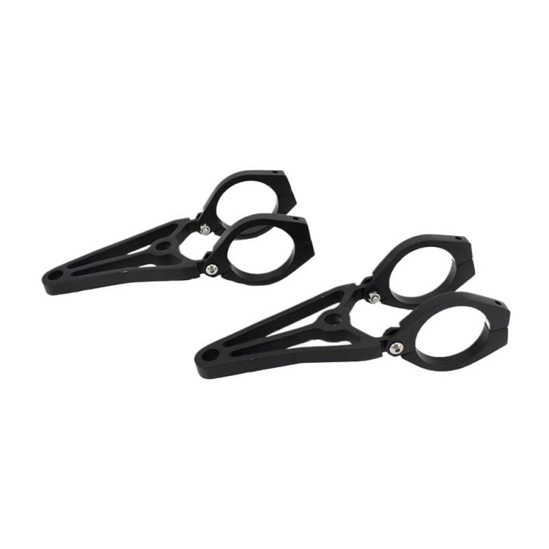 Motorrad-Lichthalterung Universal Motorrad Zubehör Scheinwerfer Halterung Für Motorräder Scheinwerfer Halter Gabel Halterung Klemme 41mm von AFHEG