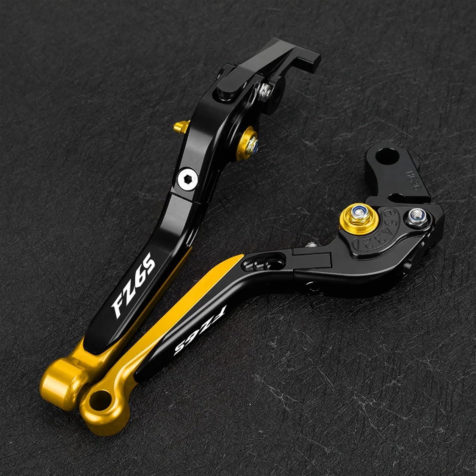 Motorrad Bremshebel Kupplungssatz FÜR Y-AMAHA FZ6S 1998 1999 2000 2001 2002 2003 Motorradzubehör Bremskupplungshebel Lenker Handgriffe Enden(U) von AFSDK